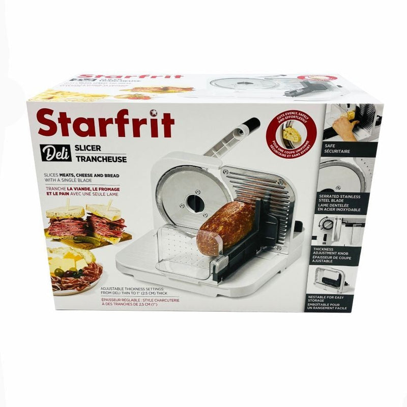 Manual Deli Slicer with Stainless Steel Blade R7134