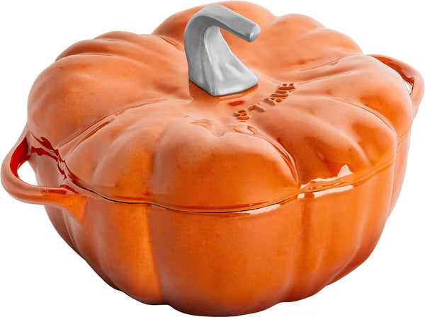 3.5-qt Cinnamon-Coloured Cast Iron Pumpkin Cocotte R4301