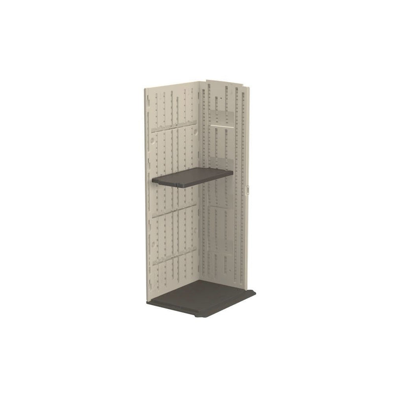 Vertical Resin Shed Shelf Kit, 30-lb Capacity V3459