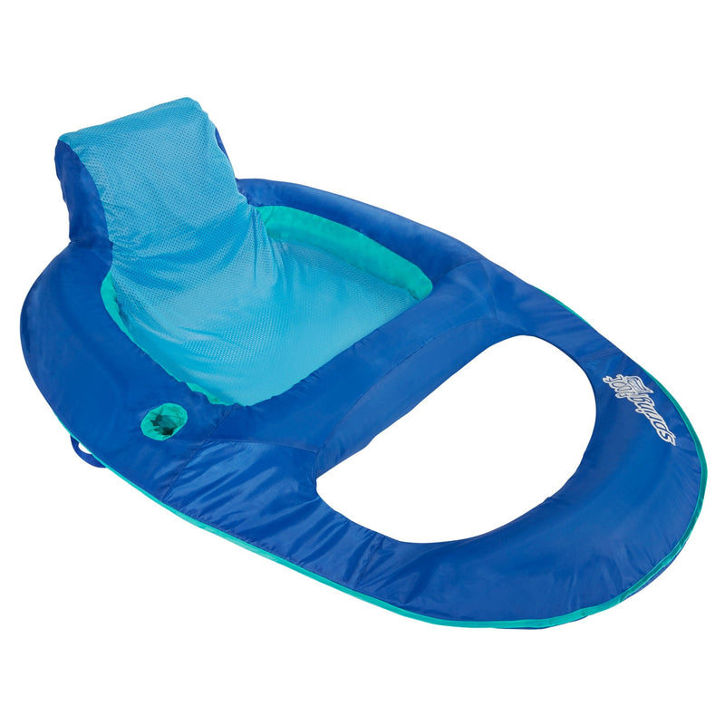Springfloat Recliner Pool Lounger with Built-in Cup Holder, Ages 15+ M5866