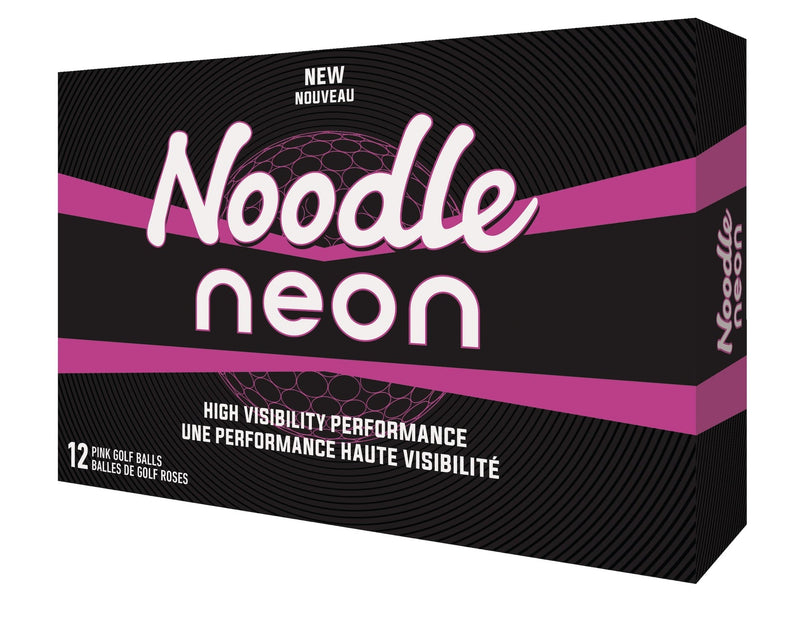 Noodle Neon Golf Balls, Pink, 12-pk D4109