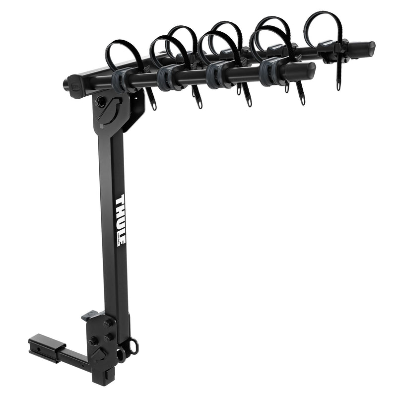 Trailway 4-Bike Hitch Mount Bike Rack, Fits 1-1/4, 2-in Receiver, Black B2968
