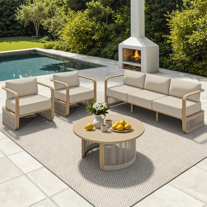 Tribeca 4-piece Patio Conversation Set P0066