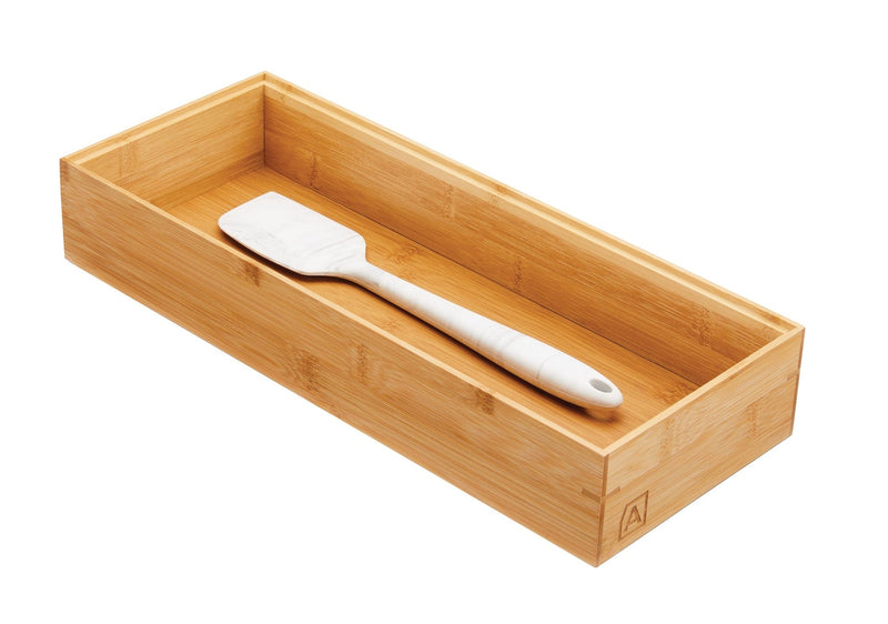 Bamboo Drawer Organizer Tray/Box For Kitchen/Office/Home Storage, 15 x 6-in X2120