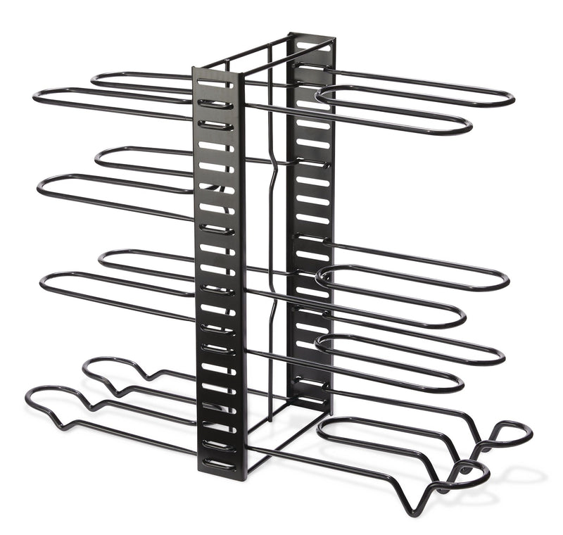 Perspective Adjustable Cookware Organizer, Black Z9295