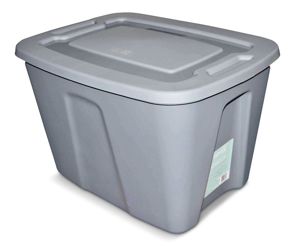 Restore Stackable Storage Box with Lid, 68-L, Grey L8225