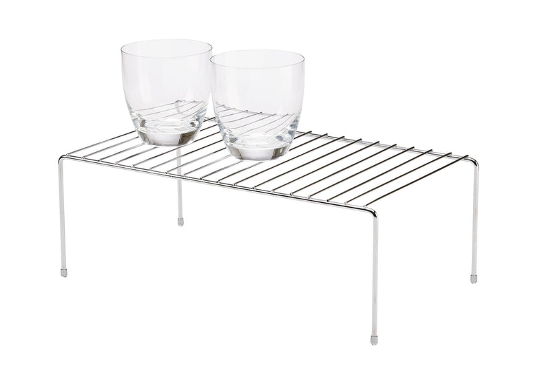 Stay Storage & Organizer Shelf Rack For Kitchen Cupboard/Cabinet, Chrome V9482