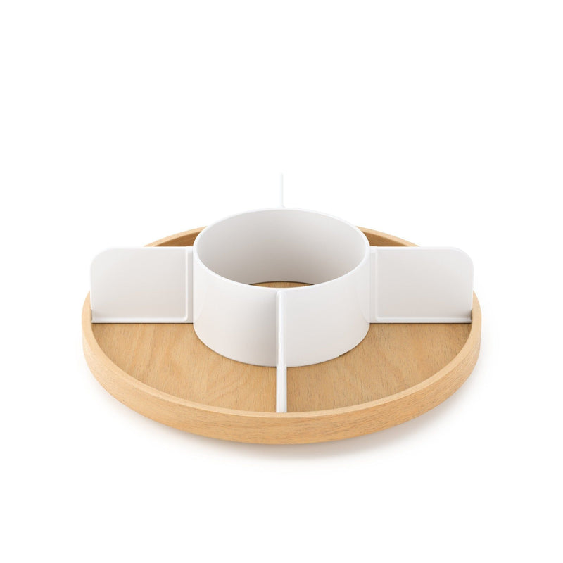Bellwood 5-Section Lazy Susan with Removable Dividers H9200