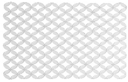 Meridian Plastic Kitchen Sink Protector Mat/Liner, Clear, 12 x 16-in Z5693