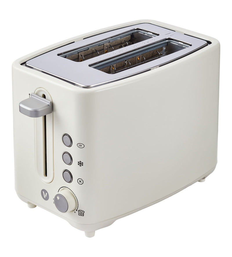 Colour Series 2-Slice Toaster with 3 Settings, Shortbread V3896
