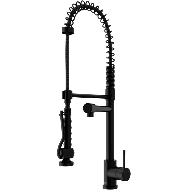 Zurich Kitchen Faucet, Matte Black G9490
