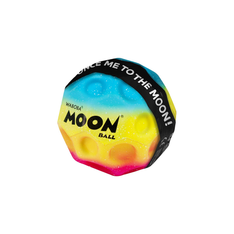 Moon Bouncing Ball, Outdoor Summer Bouncy Toy, Multi-Coloured, Ages 3+ Q8305