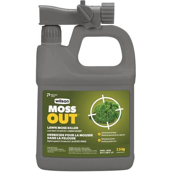 MossOut Moss Killer with Lawn Food 5-0-0, 2.5-kg S6341