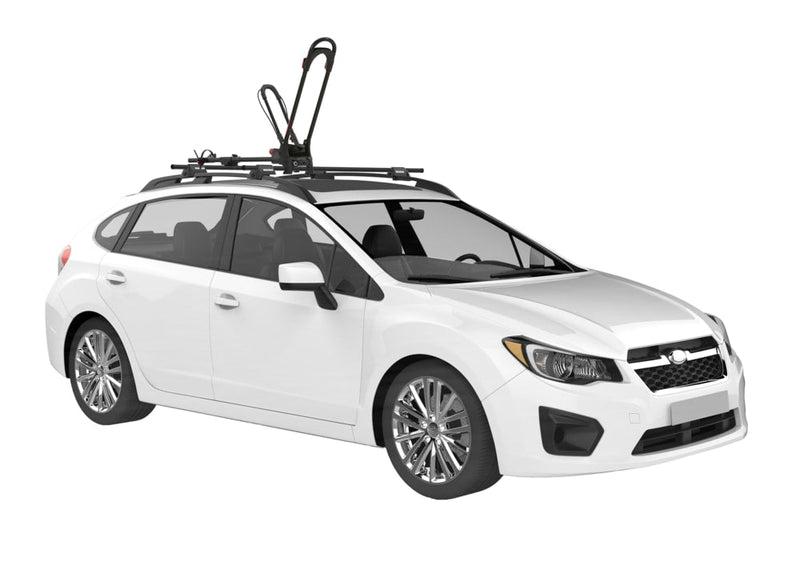 Frontloader 1-Bike Roof Top Mount Bike Rack, Adjustable, Black U6853