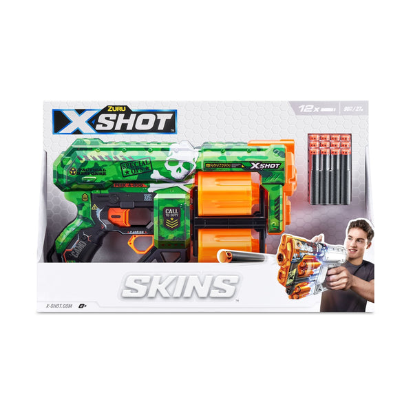 Skins Dread, 7 Unique Designs, 12-Dart Capacity, Ages 8+ K3986