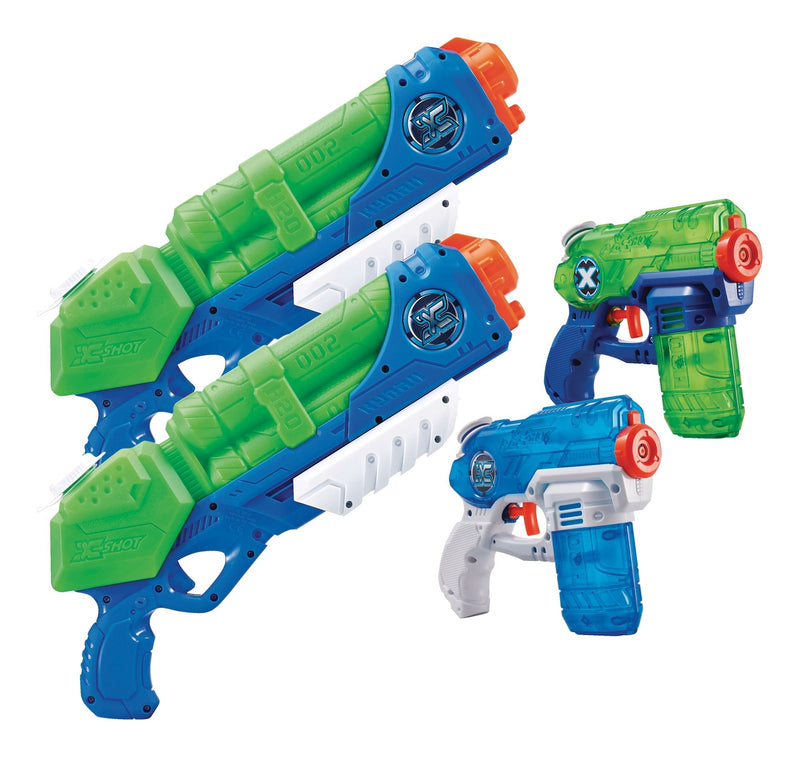 Typhoon Thunder & Stealth Soaker Water Blasters Set, Kids' Toy, Age 5+, 4-pk Z2110